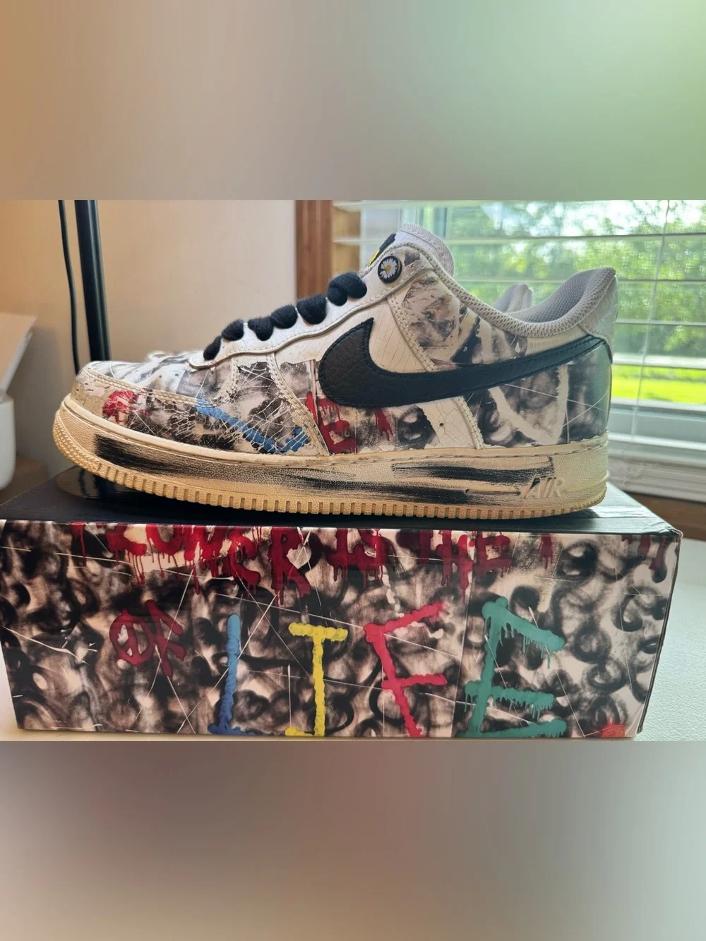Nike Air Force 1 Low G-Dragon PeaceMinusOne Para-Noise 2.0, 11.5M/Used, OG Box